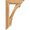 Ekena Millwork Legacy Traditional Rough Sawn Bracket w/ Offset Brace, Western Red Cedar, 6"W x 20"D x 32"H BKT0604X20X32LEC01RWR - alternate 4